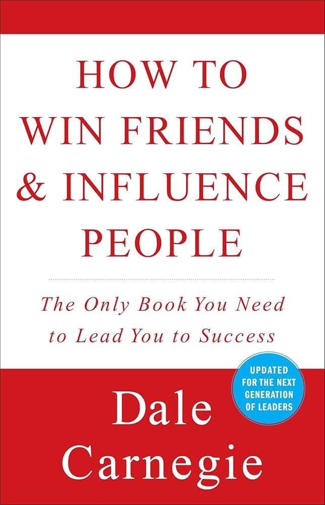 How to win friends and influence people book cover